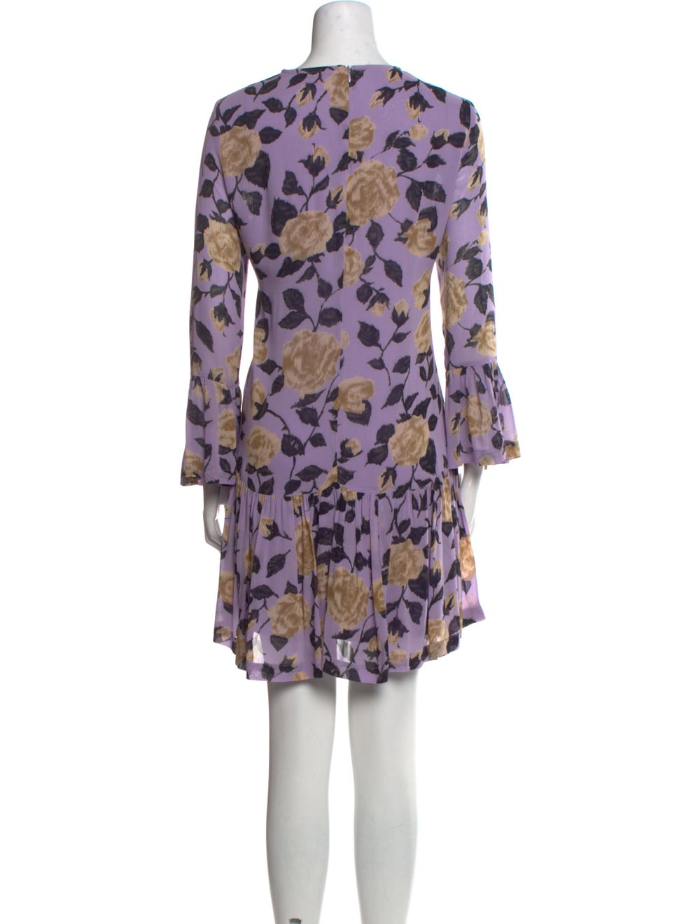 Ganni Floral Print Mini Dress - image 3