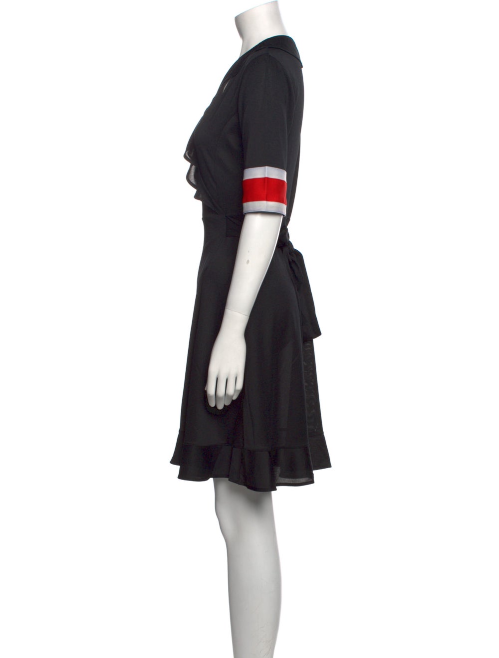 Ganni V-Neck Mini Dress - image 2