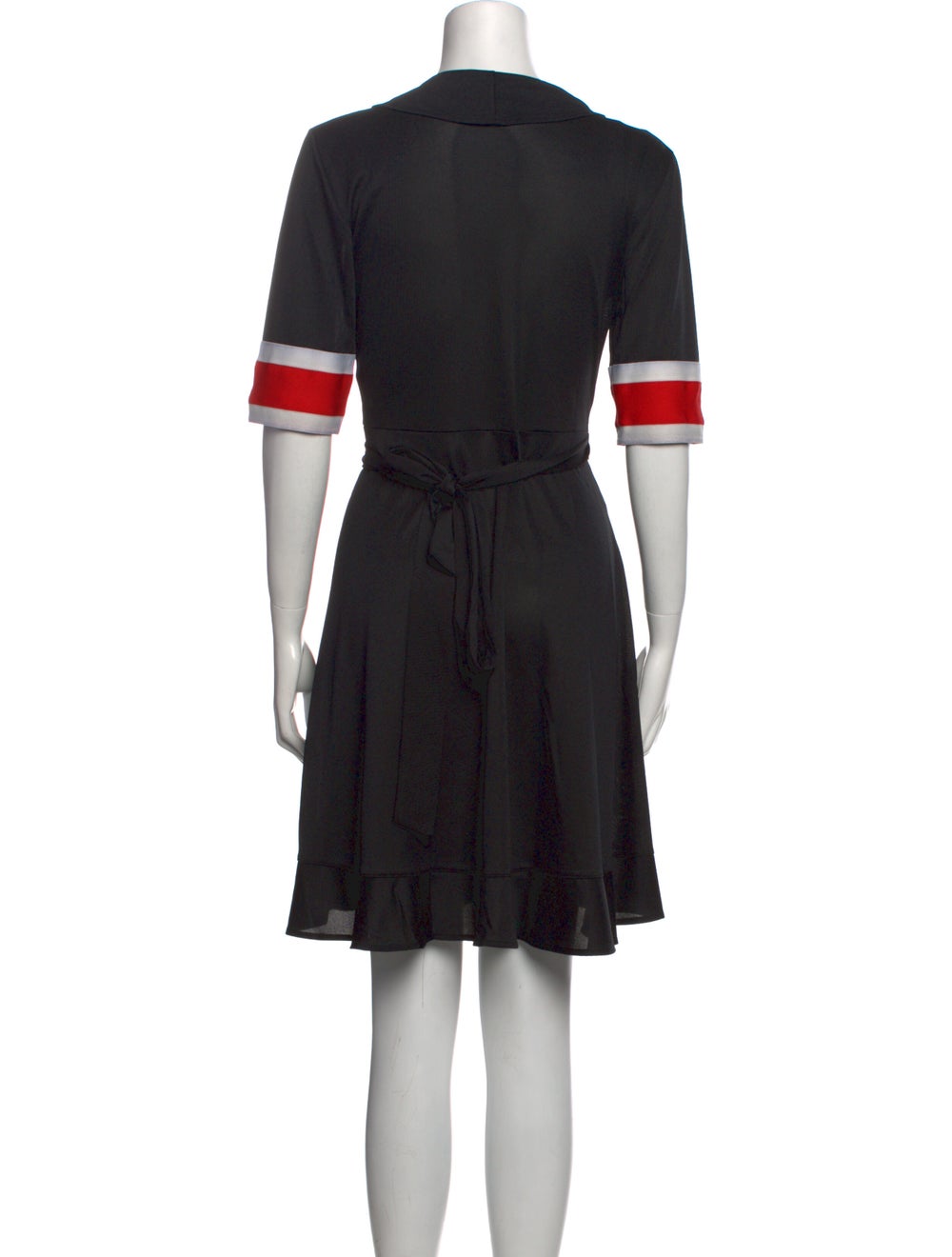 Ganni V-Neck Mini Dress - image 3