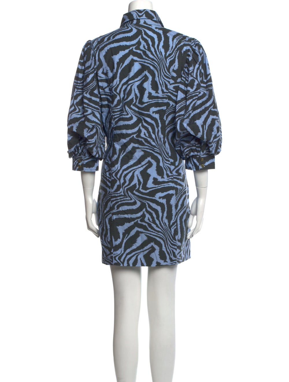 Ganni Printed Mini Dress - image 3