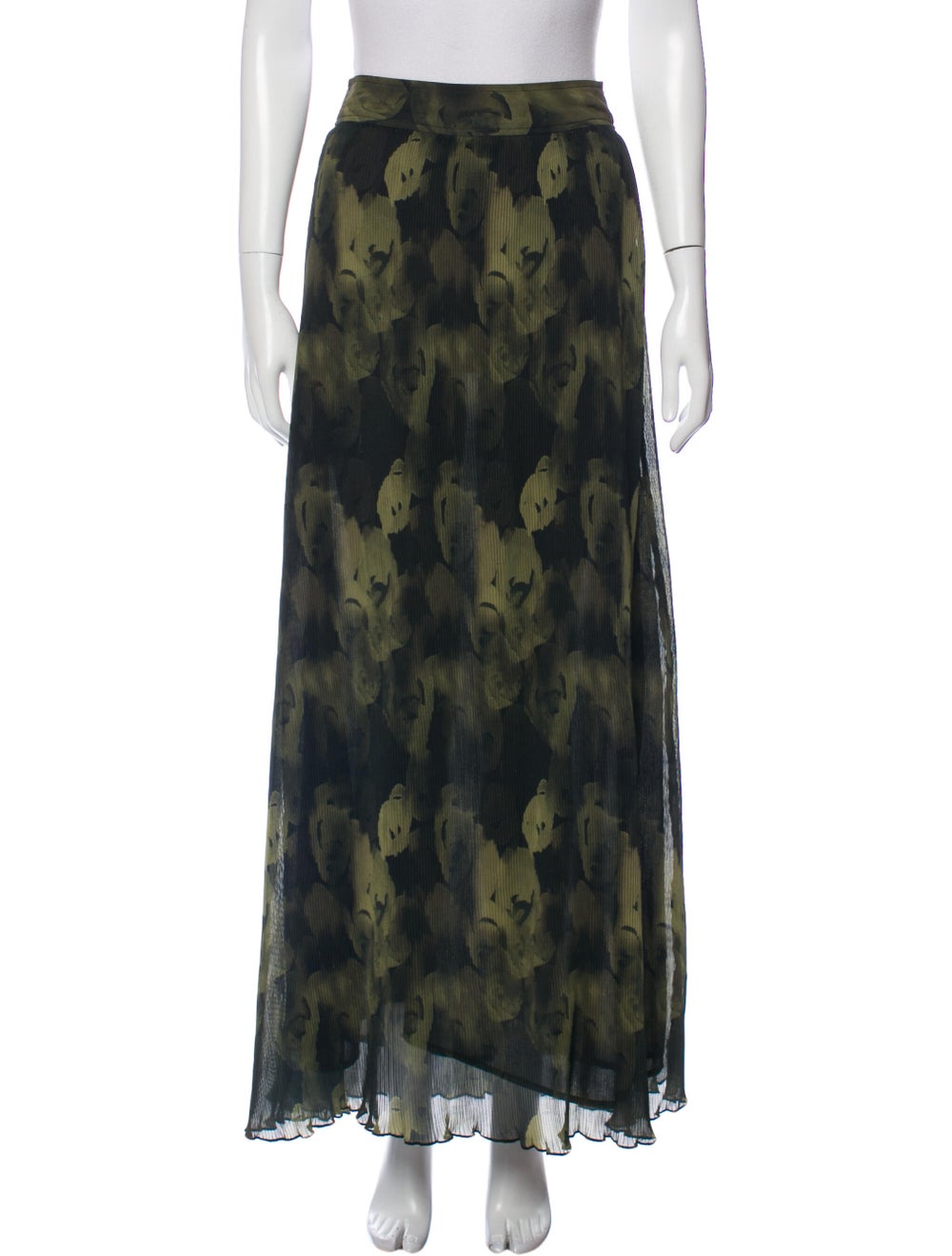 Ganni Floral Print Long Skirt - image 1