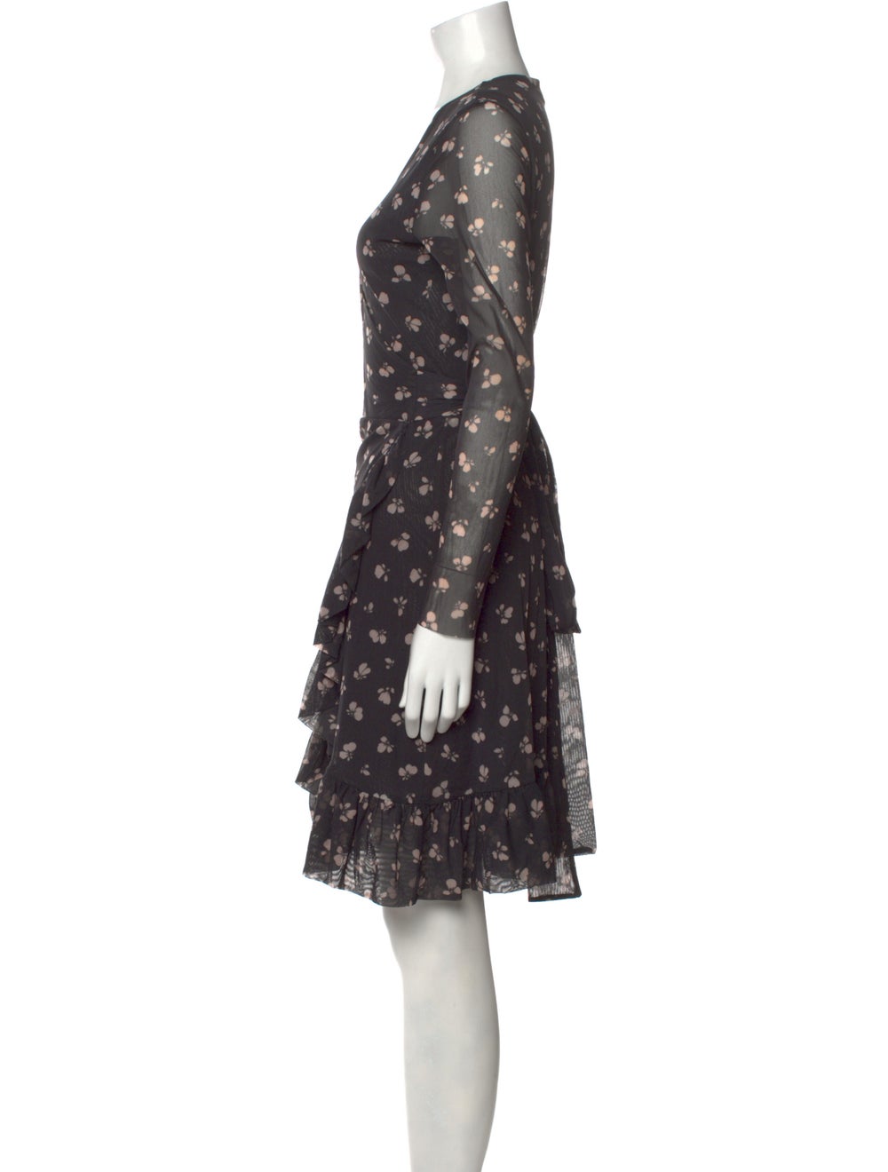 Ganni Floral Print Mini Dress - image 2