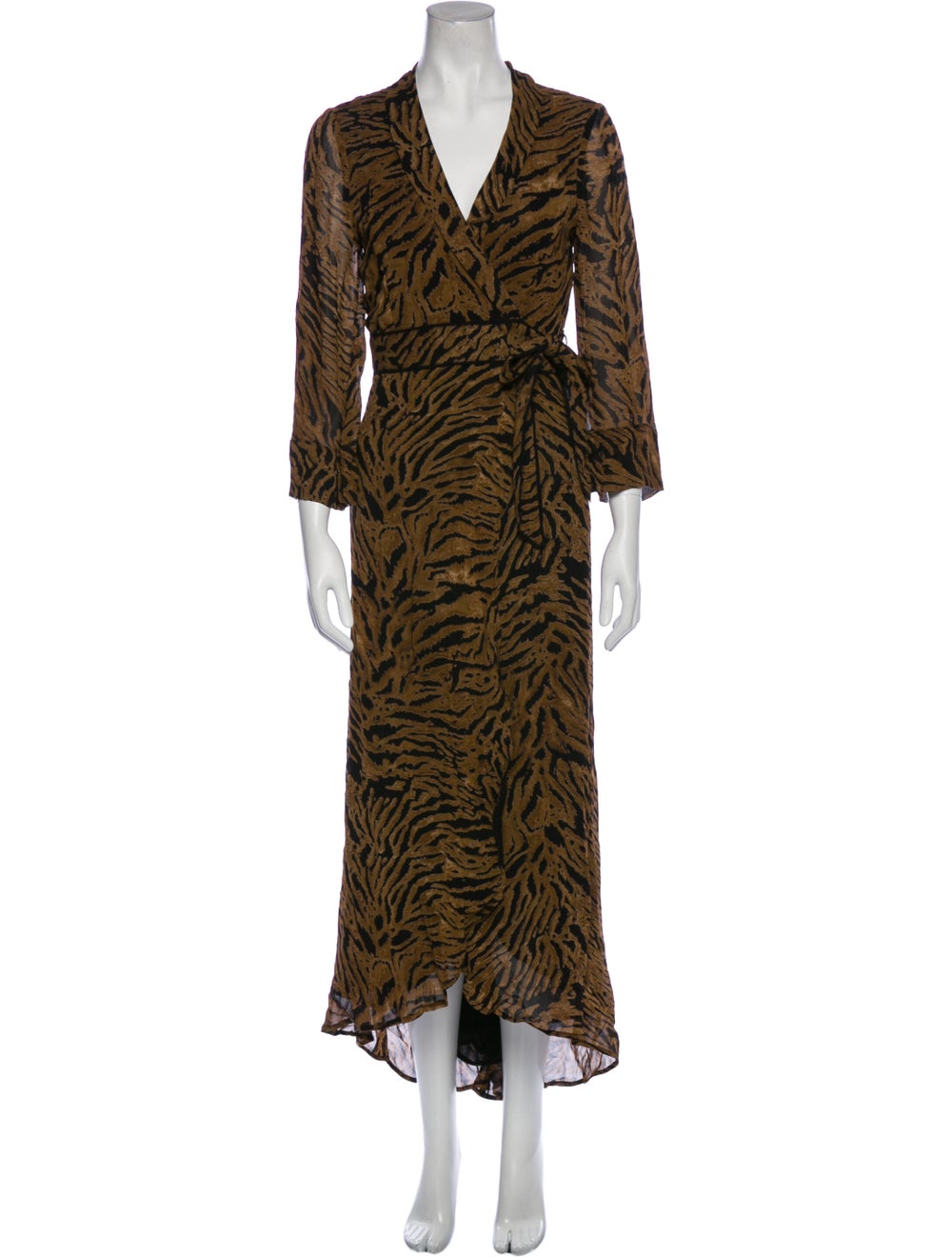 Ganni Animal Print Long Dress w/ Tags - image 1