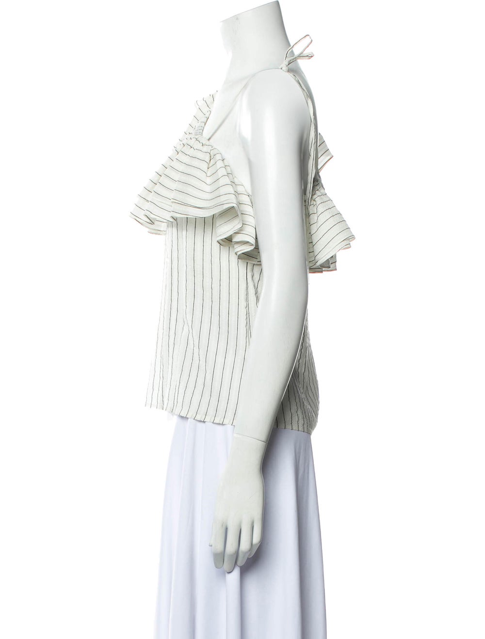 Ganni Silk Striped Blouse - image 2