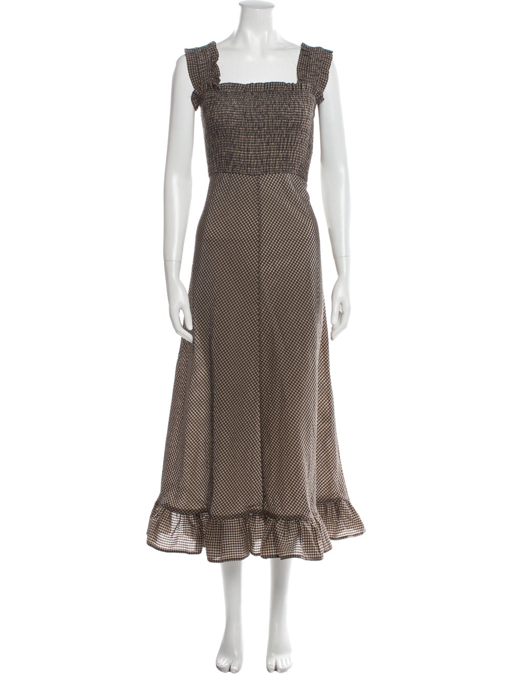 Ganni Printed Long Dress - image 1