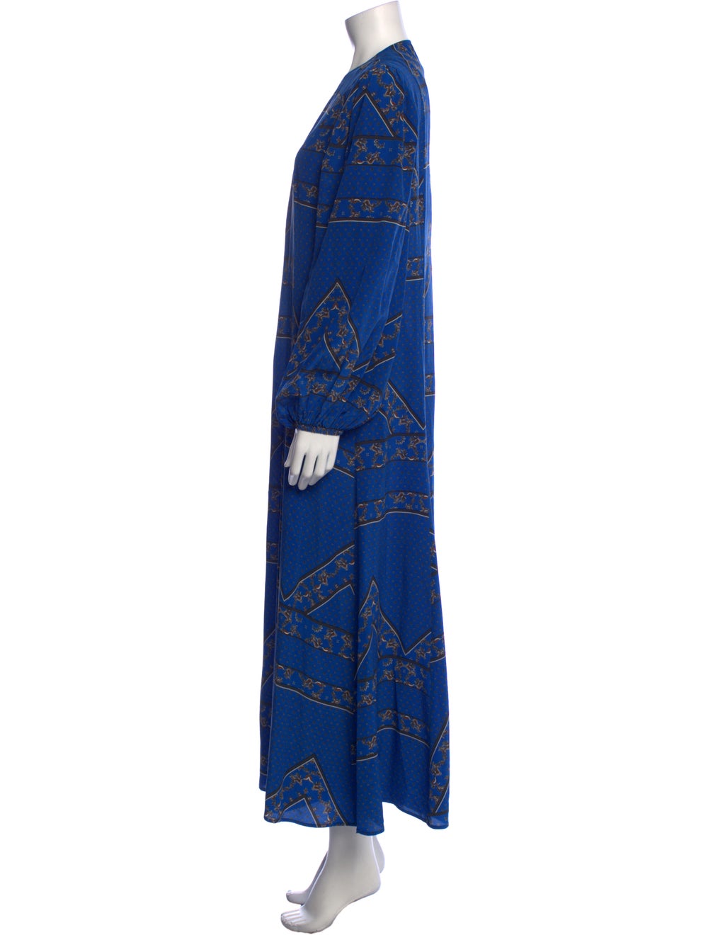 Ganni Silk Long Dress - image 2