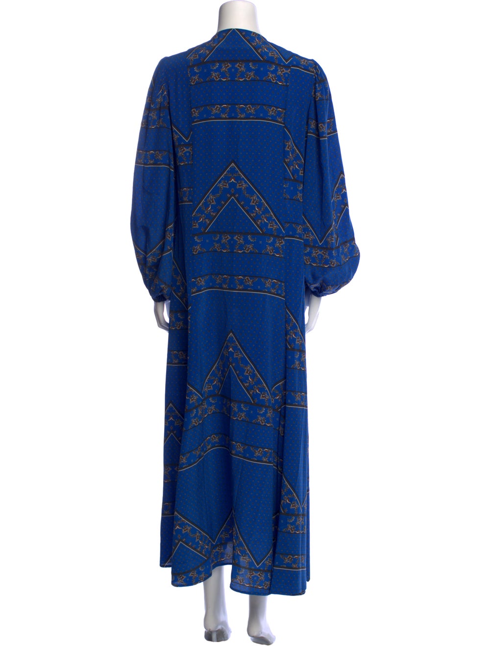 Ganni Silk Long Dress - image 3