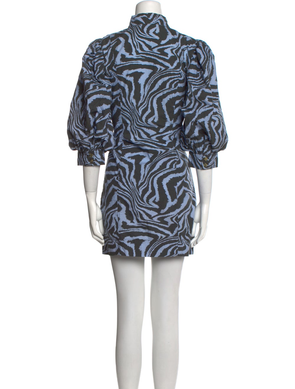 Ganni Printed Mini Dress - image 3
