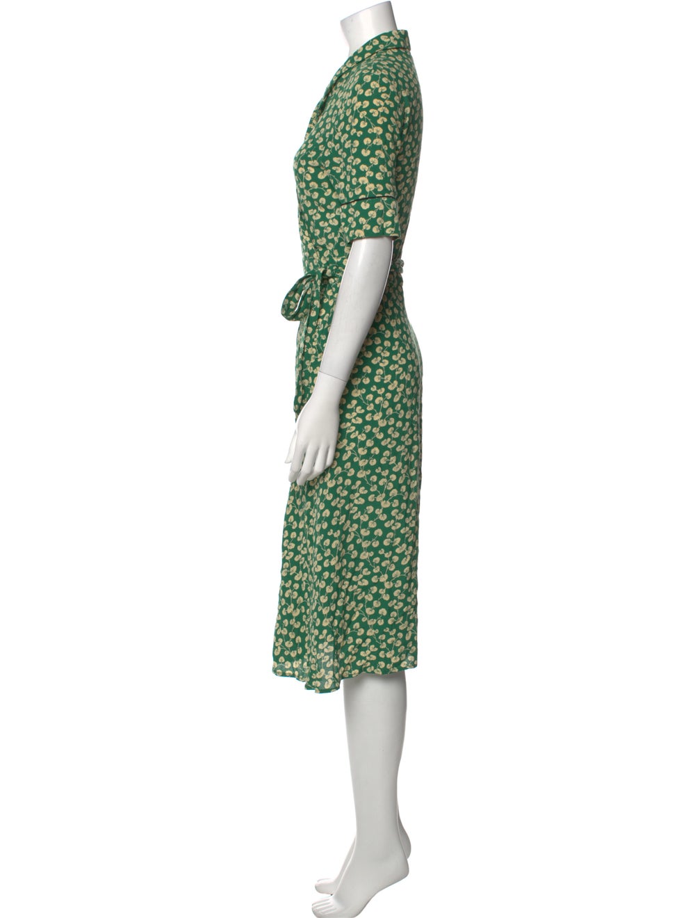 Ganni Floral Print Midi Length Dress - image 2