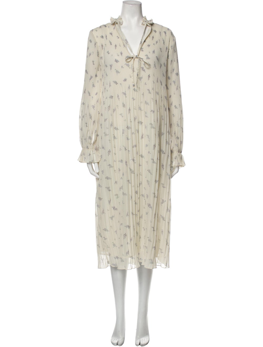 Ganni Printed Long Dress w/ Tags - image 1