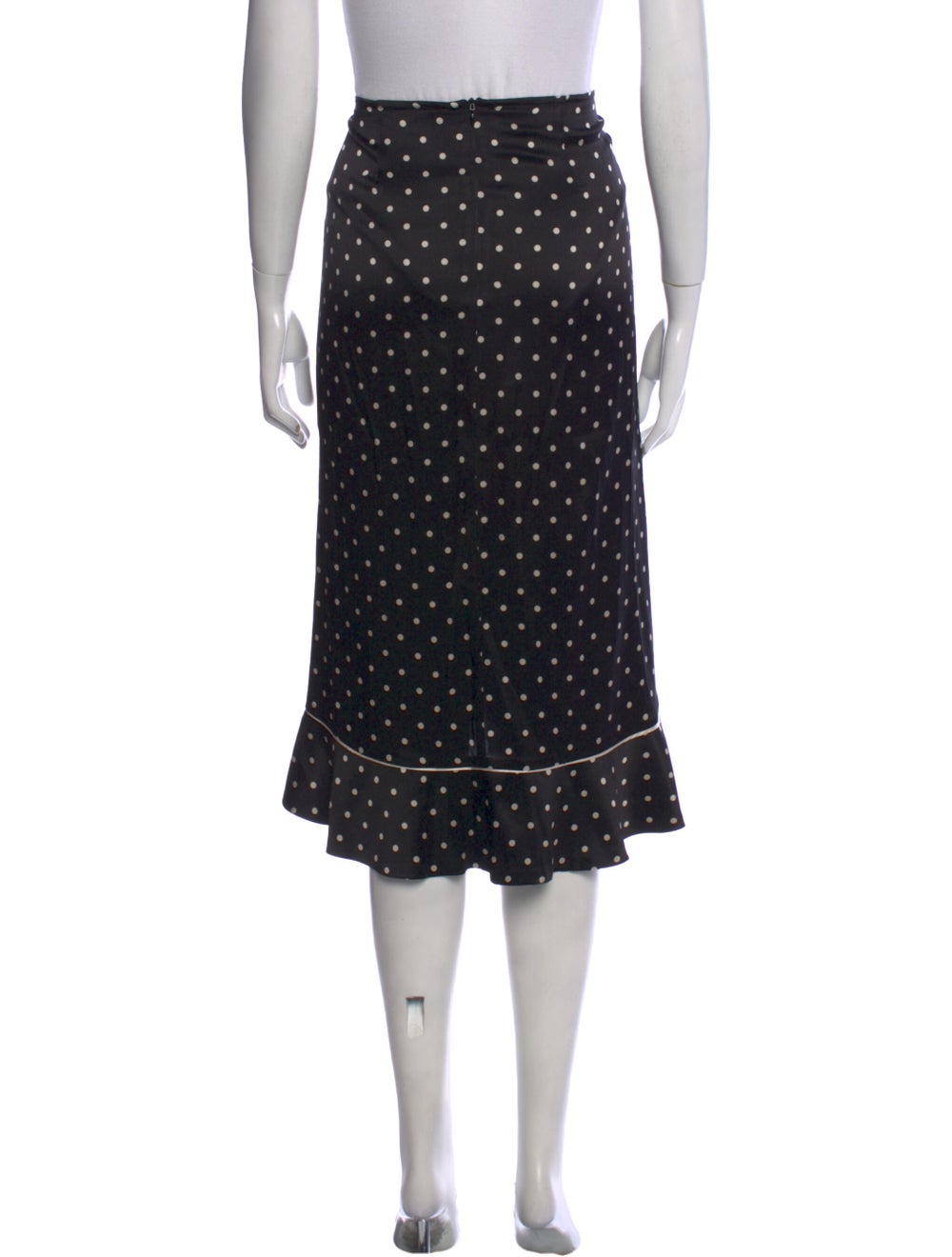 Ganni Silk Midi Length Skirt - image 3