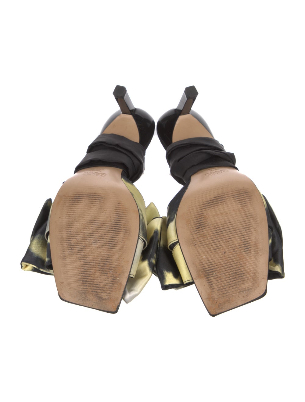 Ganni Silk Printed Sandals - image 5