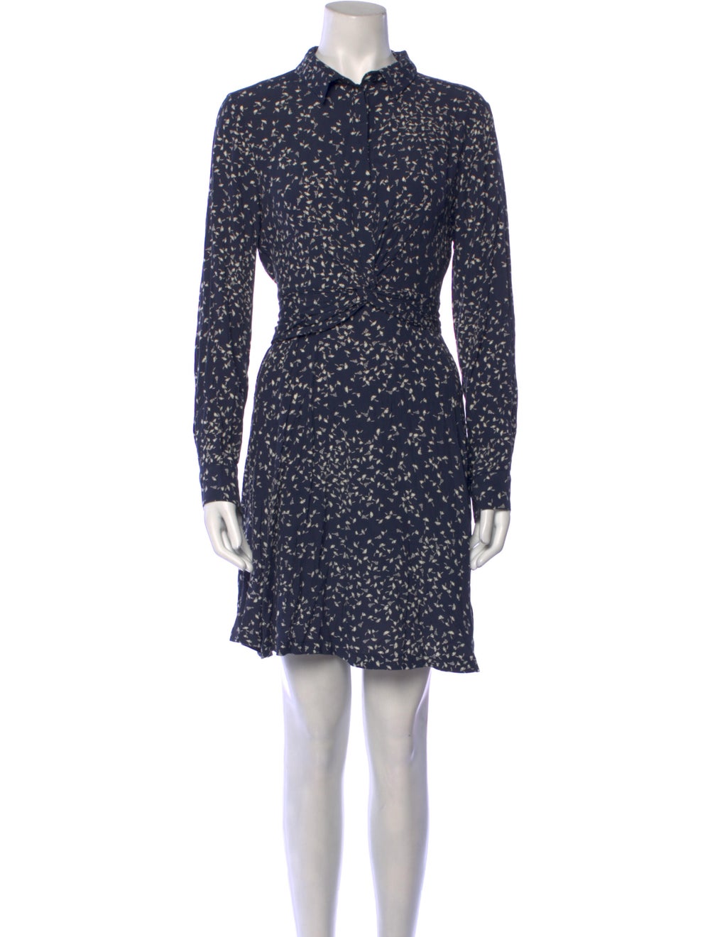 Ganni Printed Mini Dress - image 1