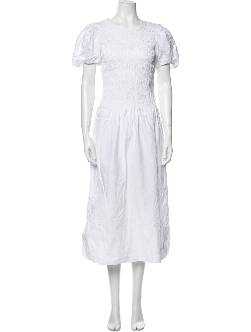 Ganni Crew Neck Long Dress - image 1