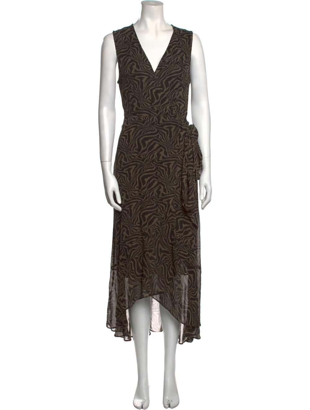 Ganni Printed Long Dress - image 1