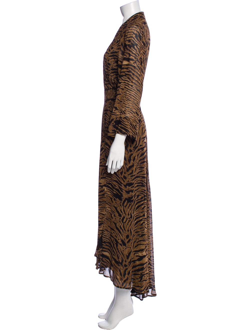 Ganni Animal Print Long Dress - image 2