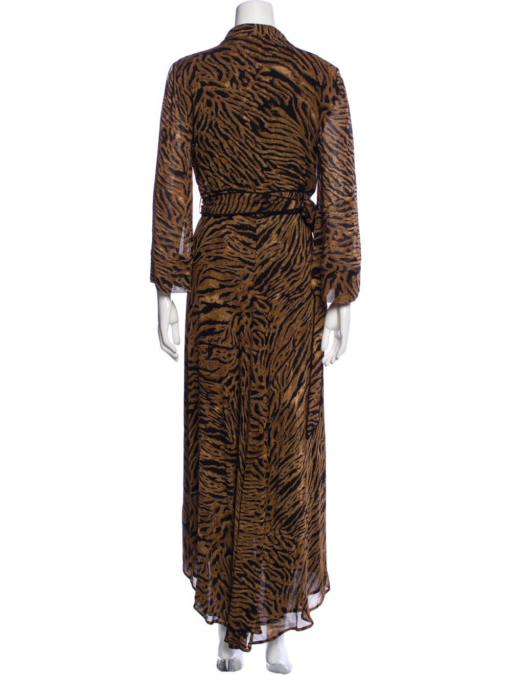 Ganni Animal Print Long Dress - image 3