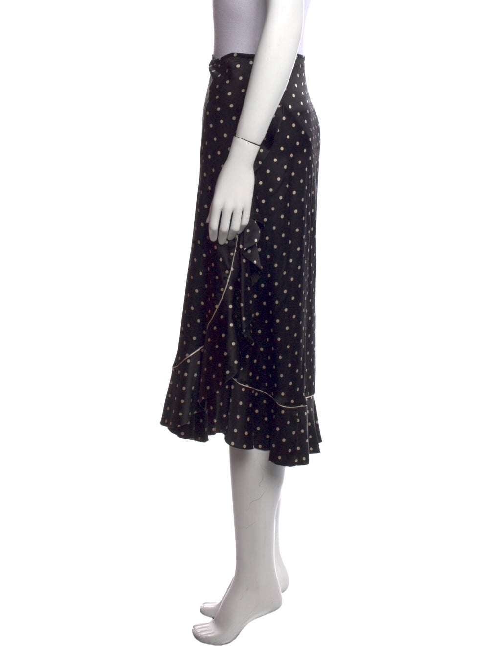 Ganni Silk Midi Length Skirt - image 2