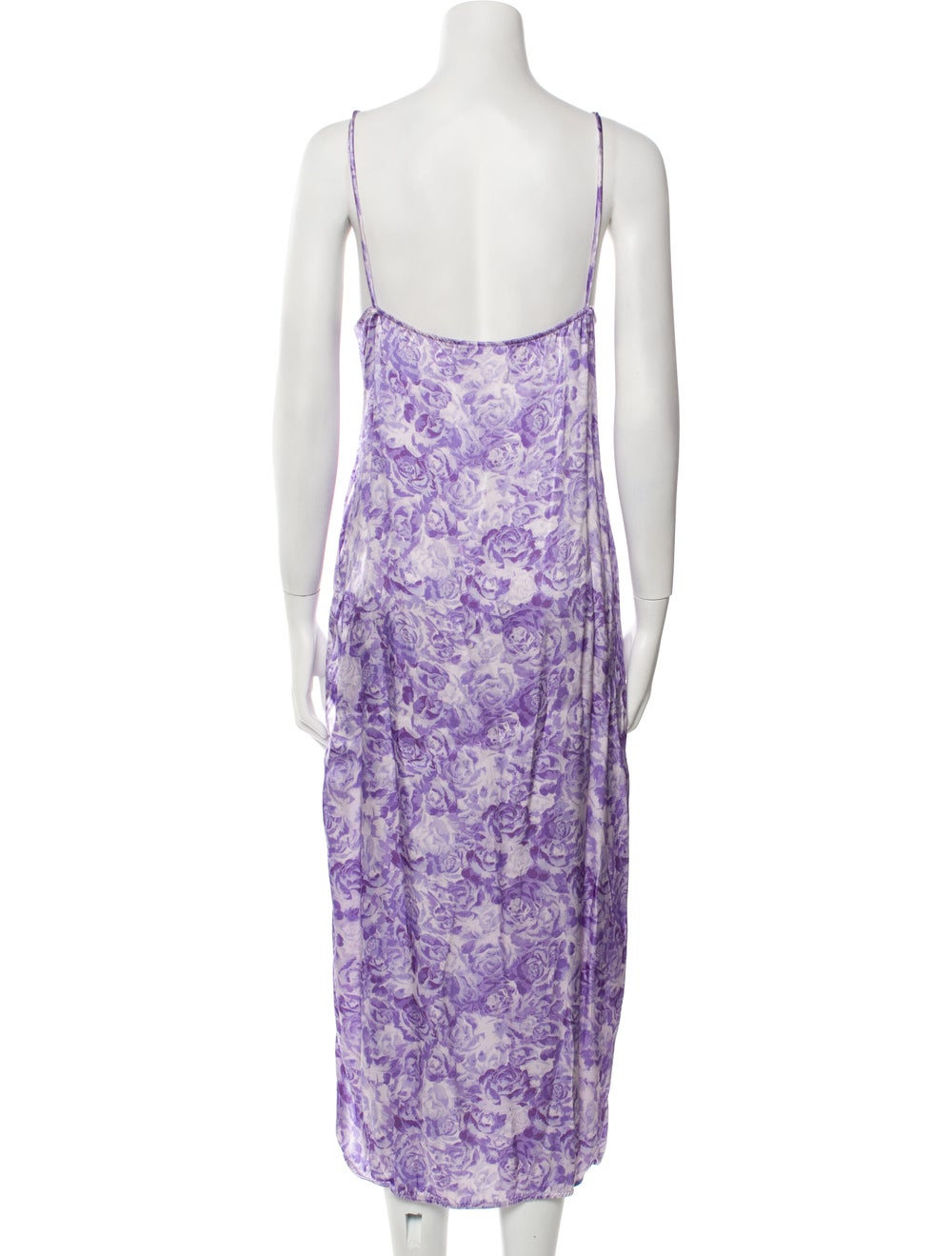 Ganni Floral Print Long Dress - image 3