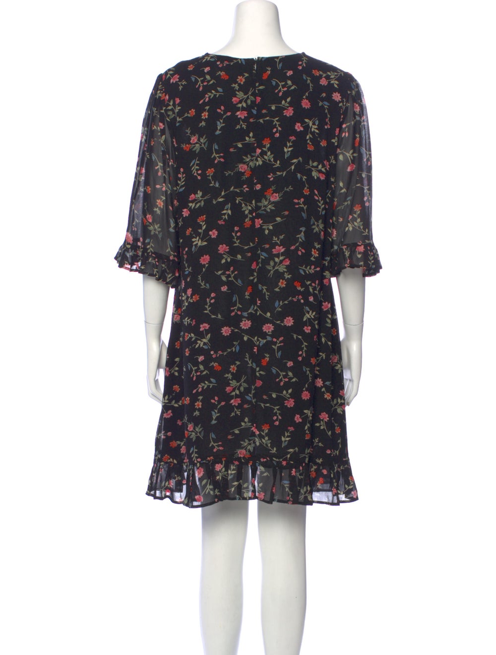 Ganni Floral Print Mini Dress - image 3