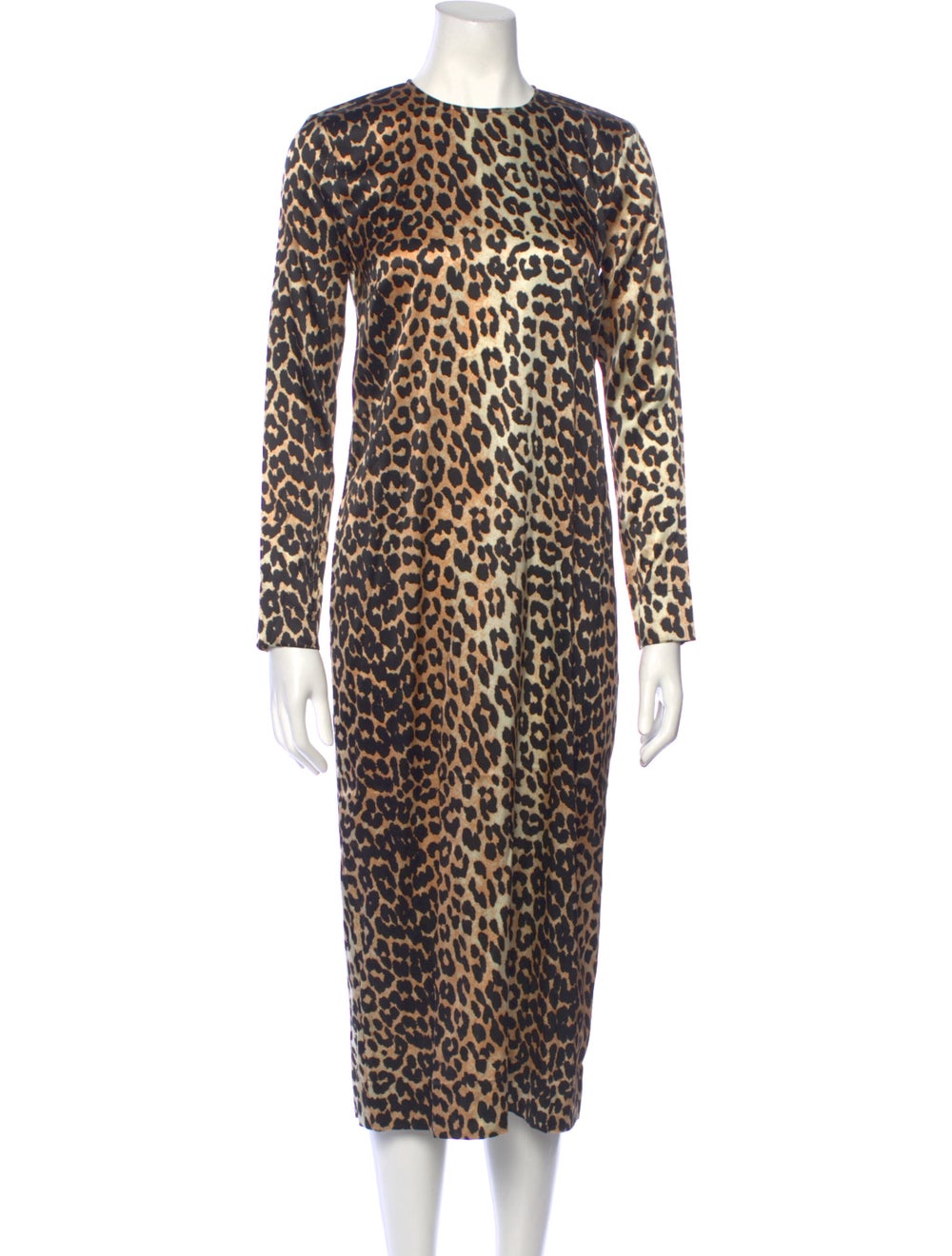 Ganni Silk Long Dress - image 1