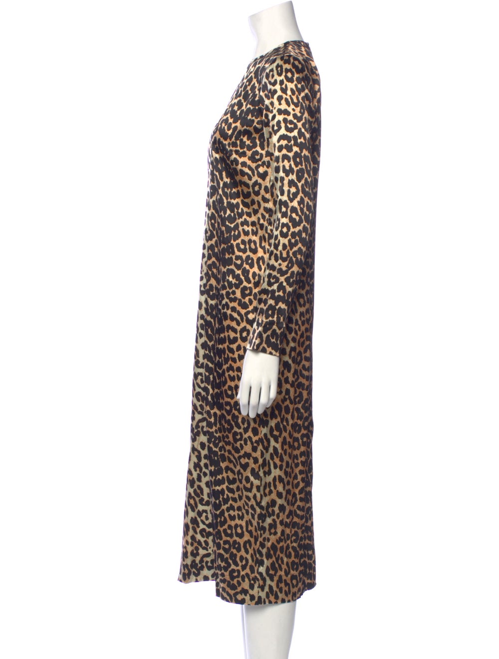 Ganni Silk Long Dress - image 2