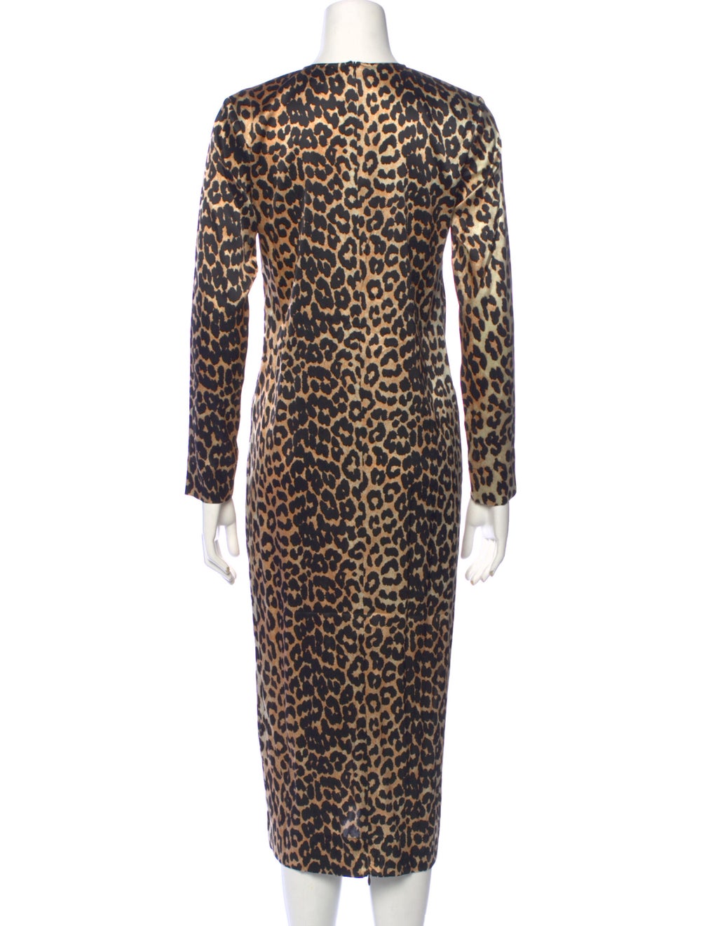 Ganni Silk Long Dress - image 3