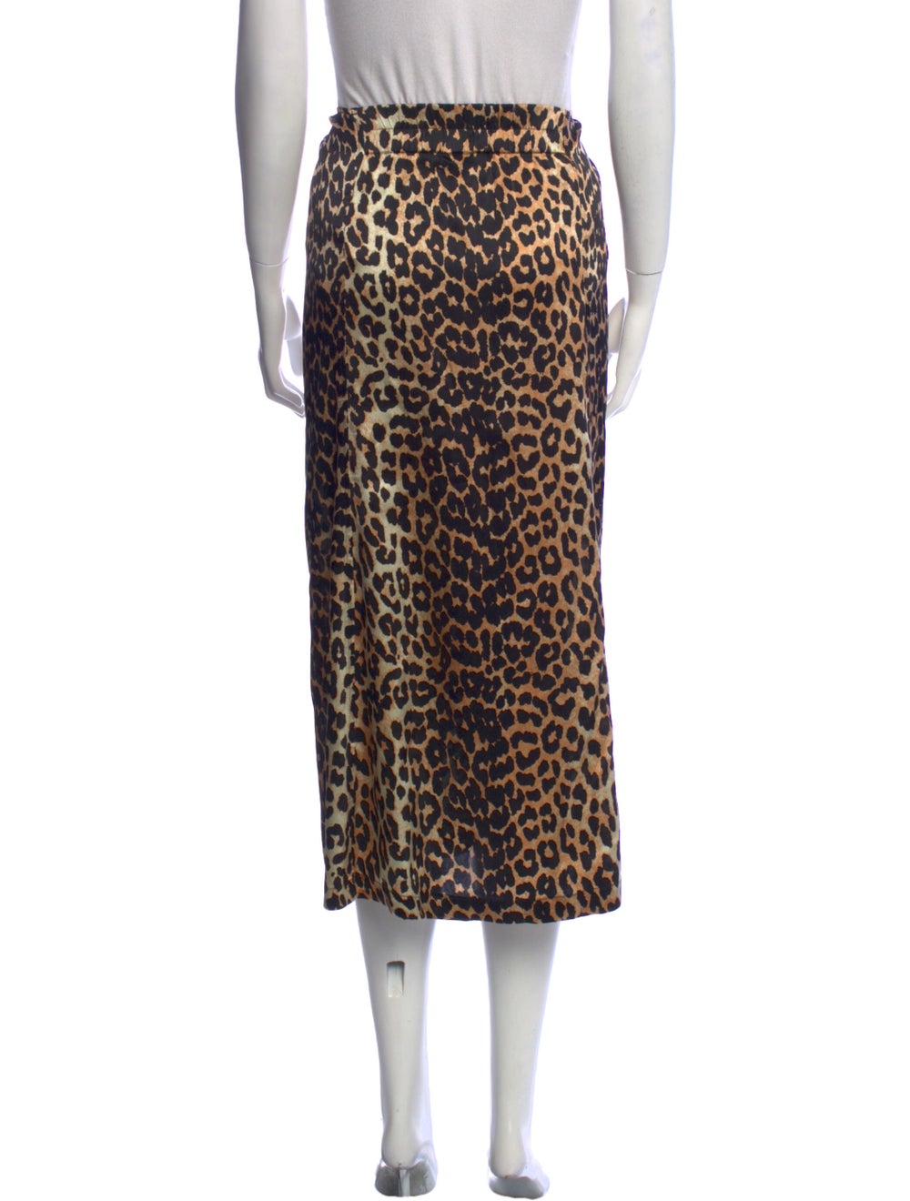 Ganni Silk Midi Length Skirt - image 3