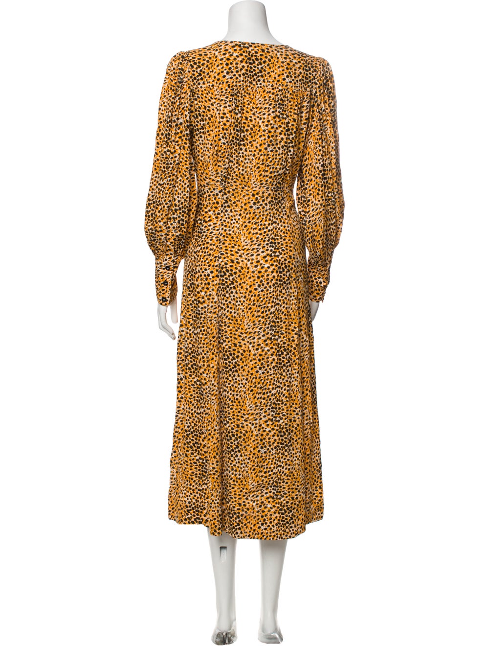 Ganni Animal Print Long Dress w/ Tags - image 3