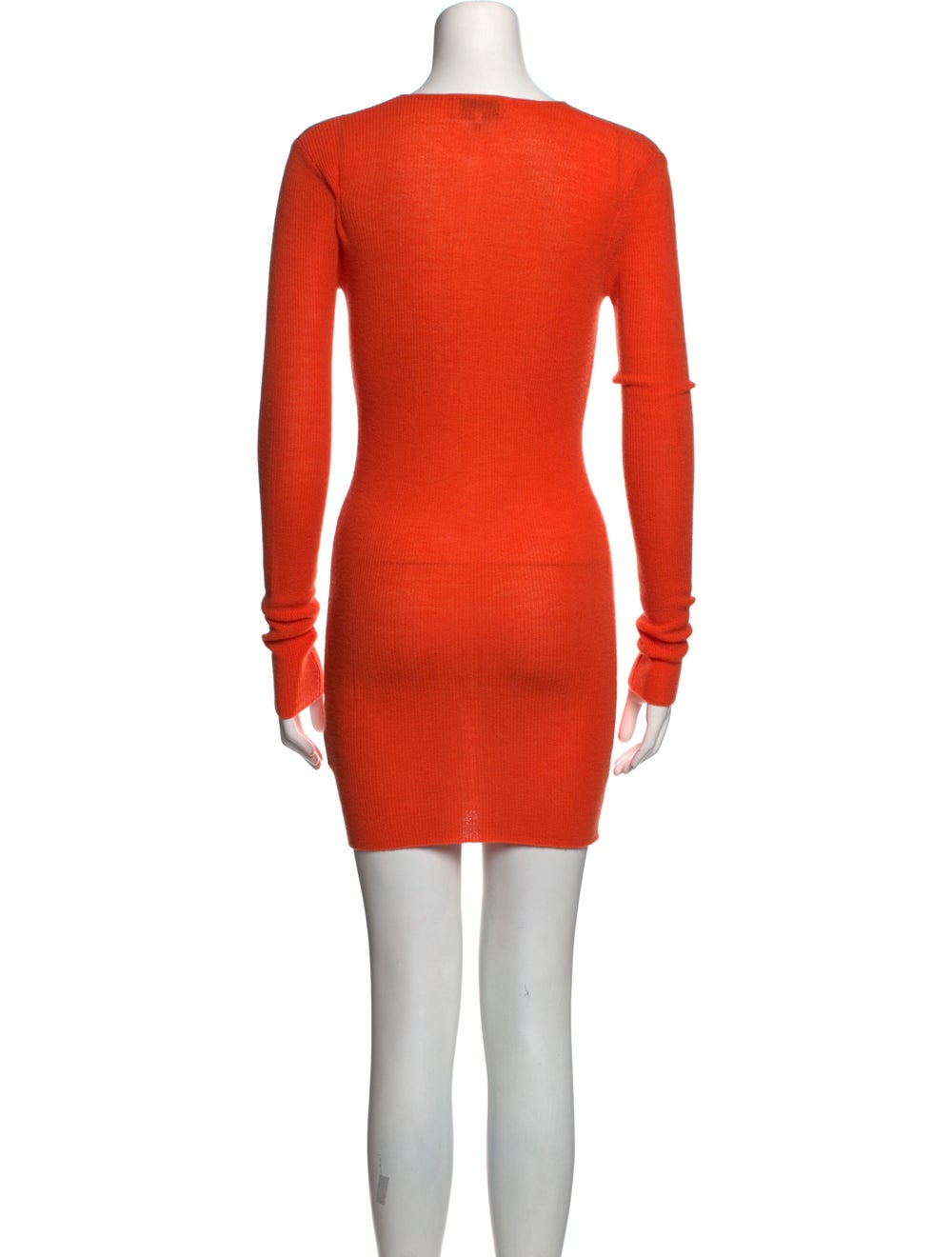Ganni V-Neck Mini Dress - image 3