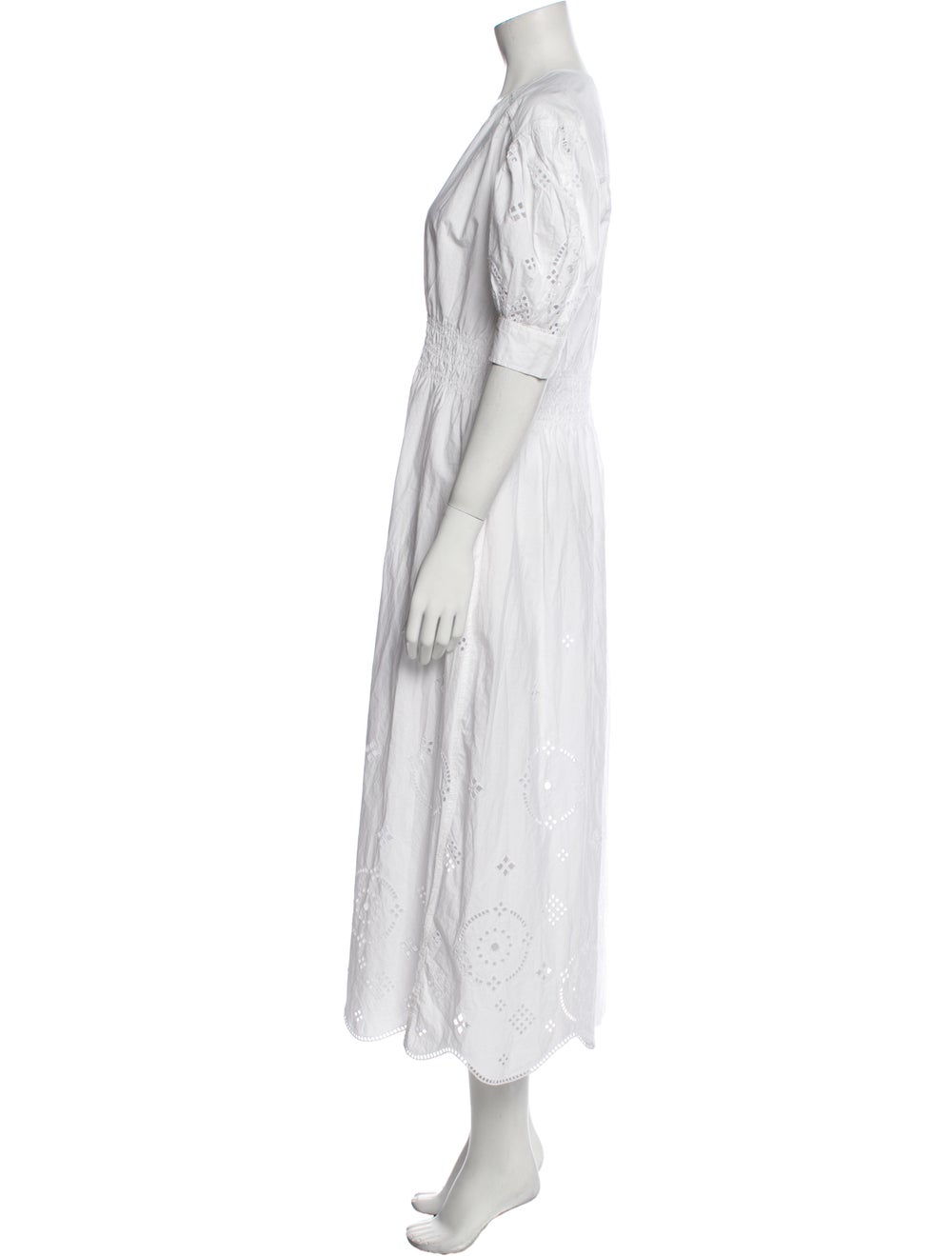 Ganni V-Neck Long Dress - image 2