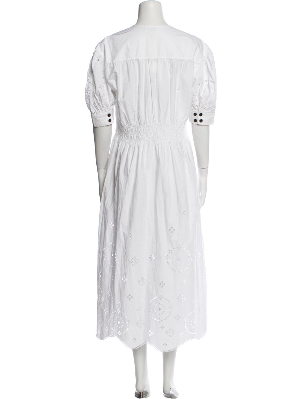 Ganni V-Neck Long Dress - image 3