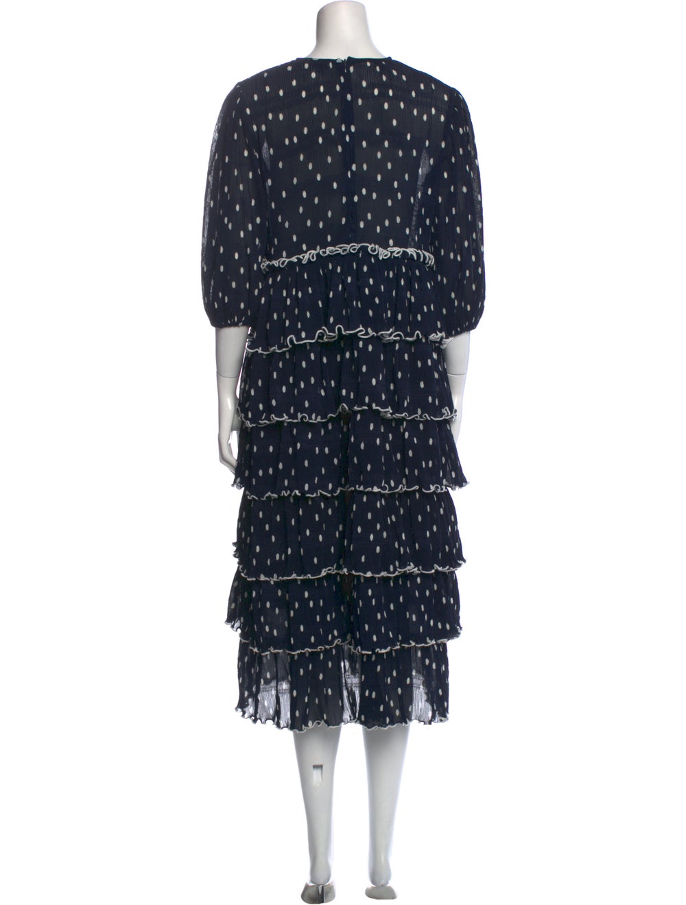 Ganni Printed Long Dress - image 3