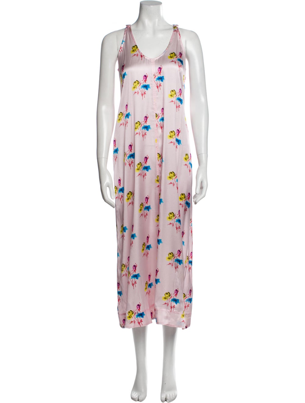Ganni Silk Long Dress w/ Tags - image 1