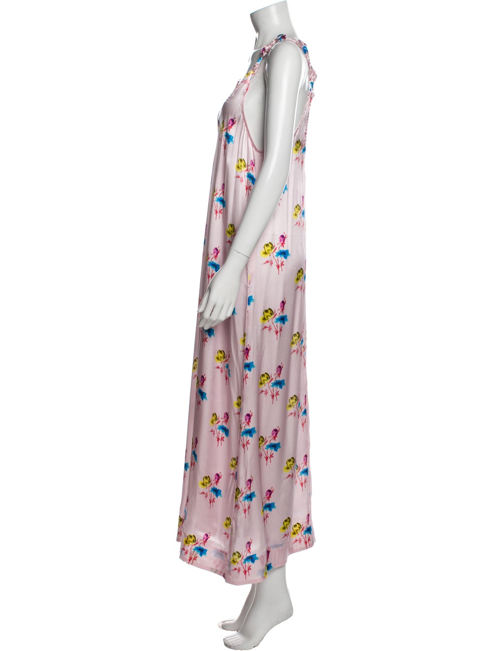 Ganni Silk Long Dress w/ Tags - image 2