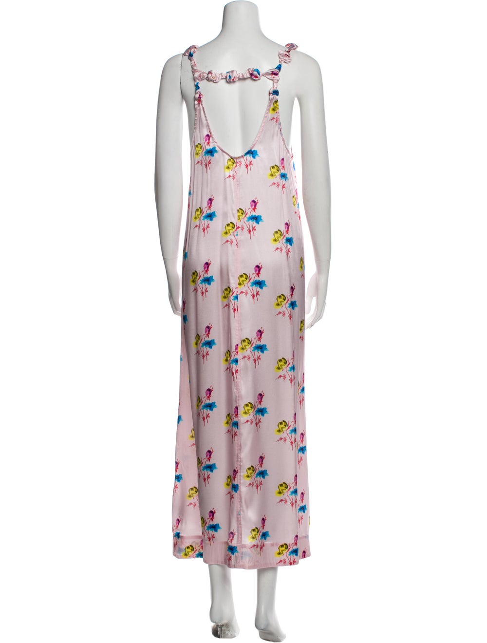 Ganni Silk Long Dress w/ Tags - image 3