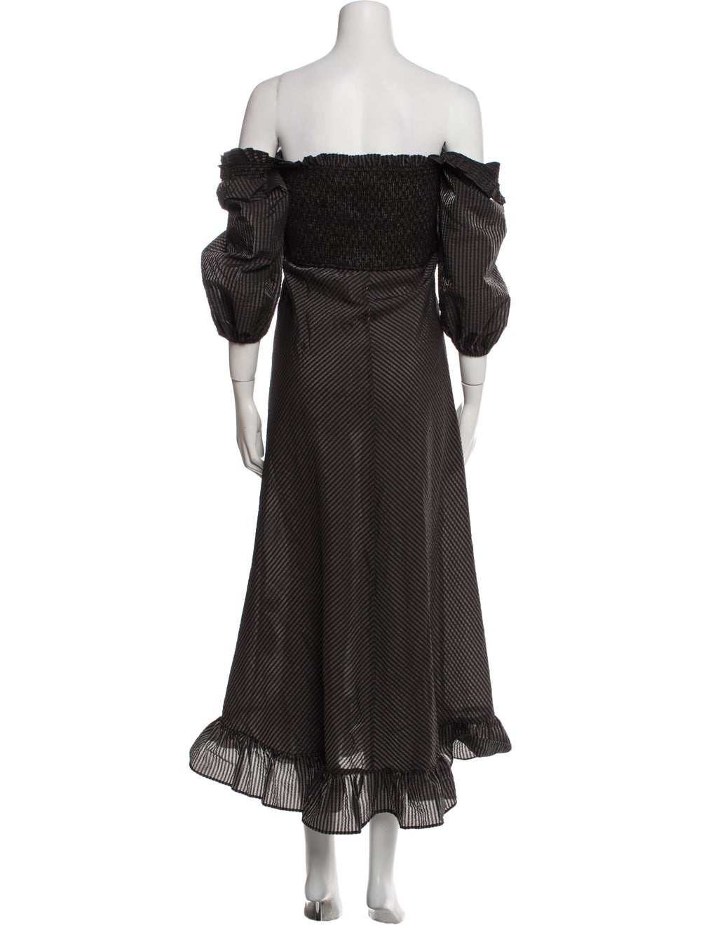 Ganni Striped Long Dress - image 3