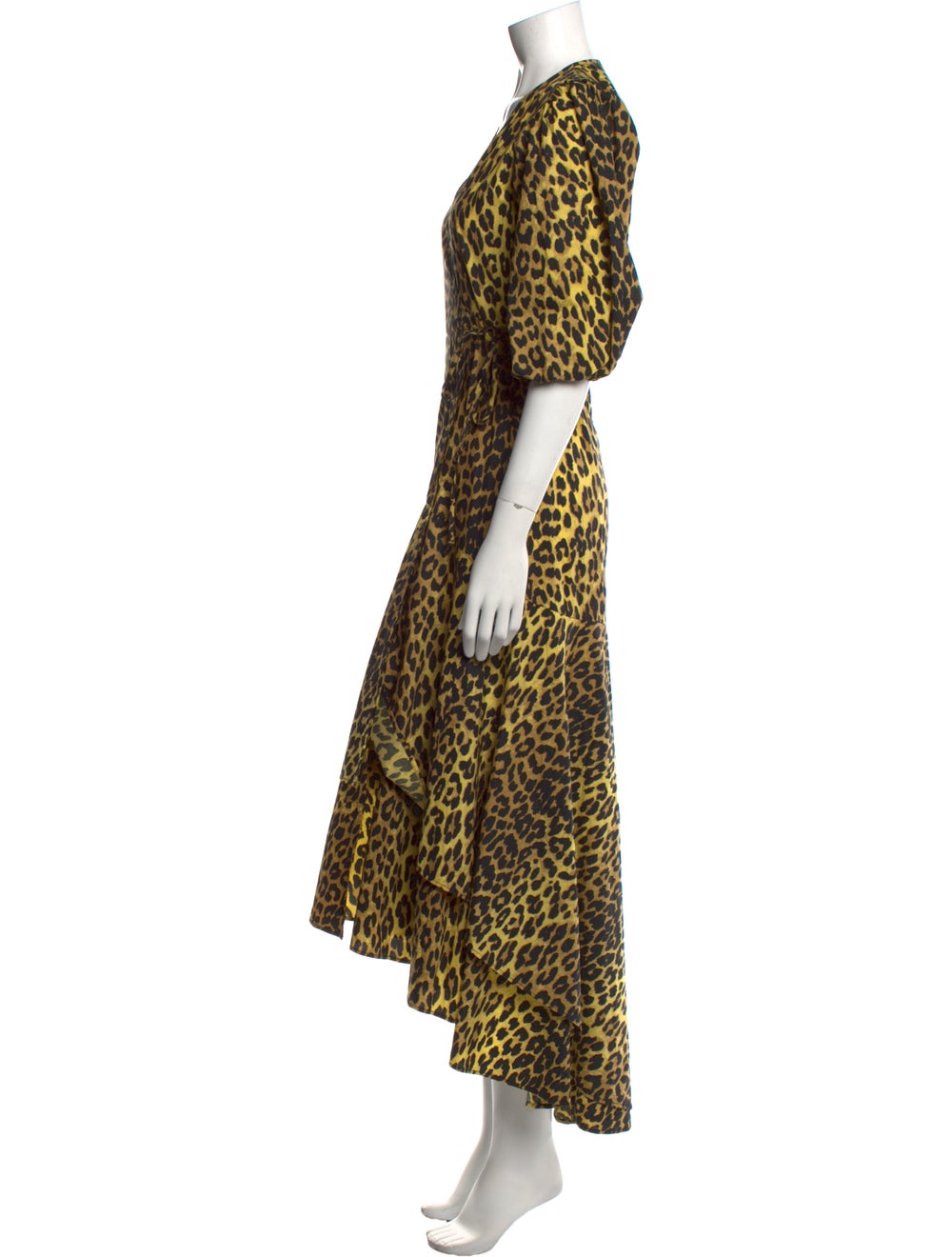 Ganni Animal Print Long Dress - image 2