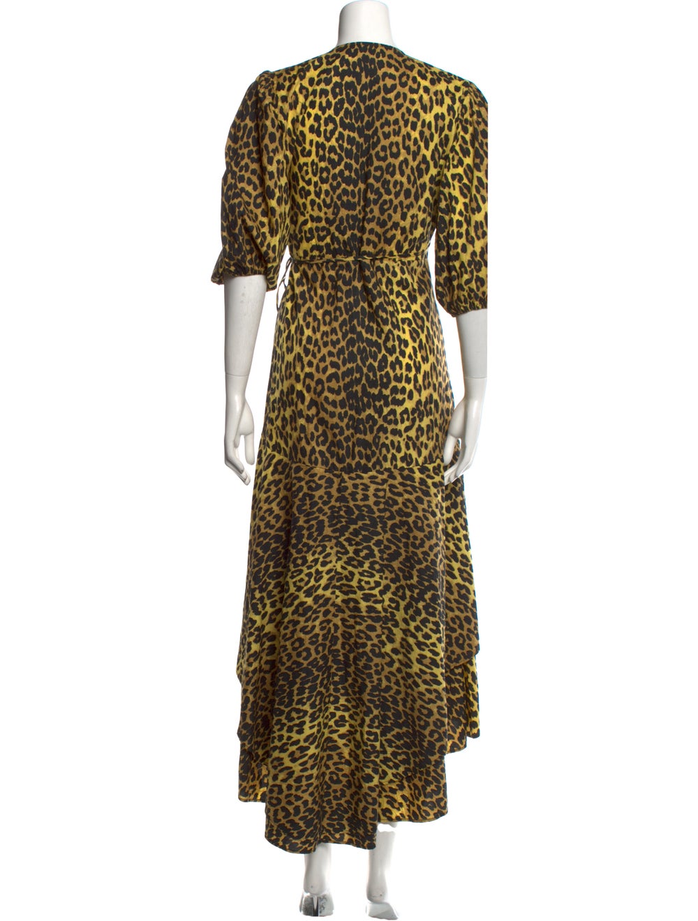 Ganni Animal Print Long Dress - image 3