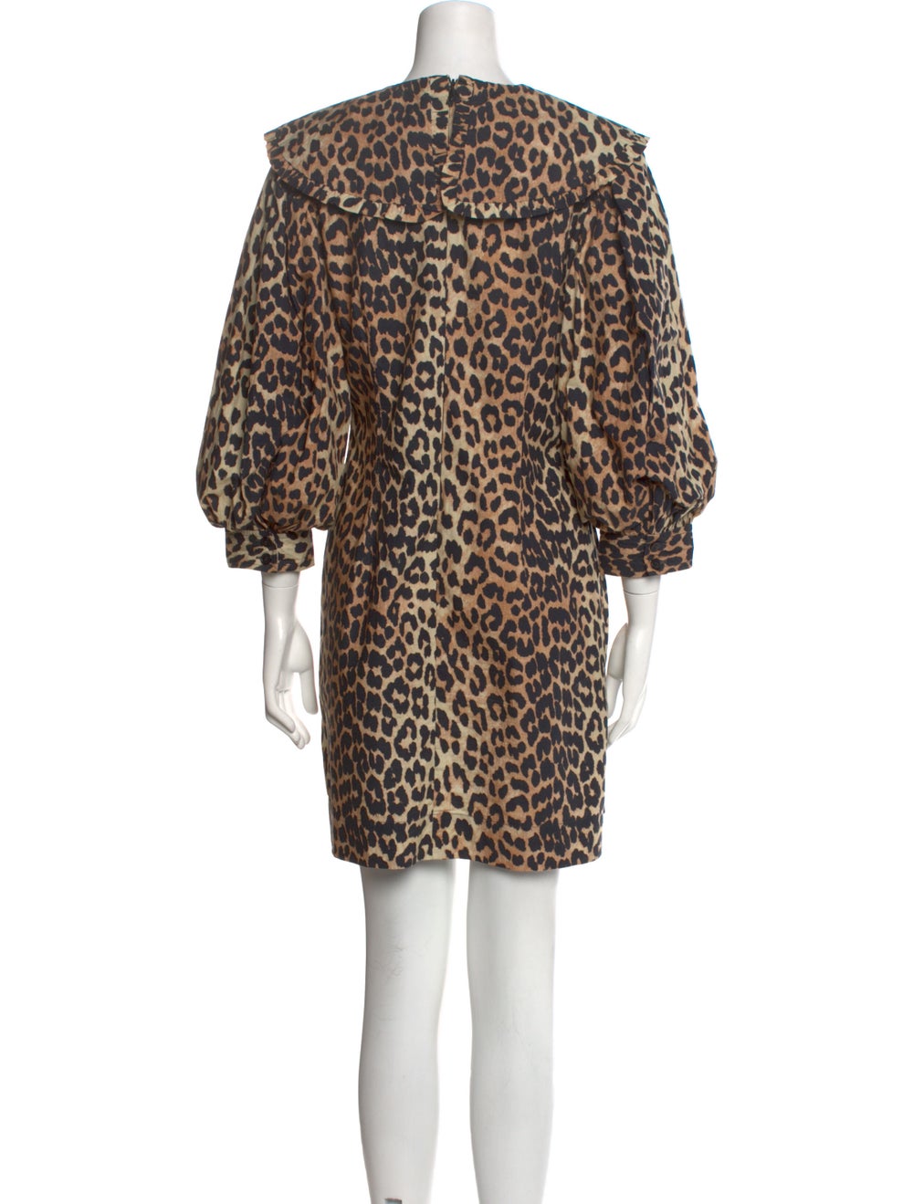 Ganni Animal Print Mini Dress - image 3