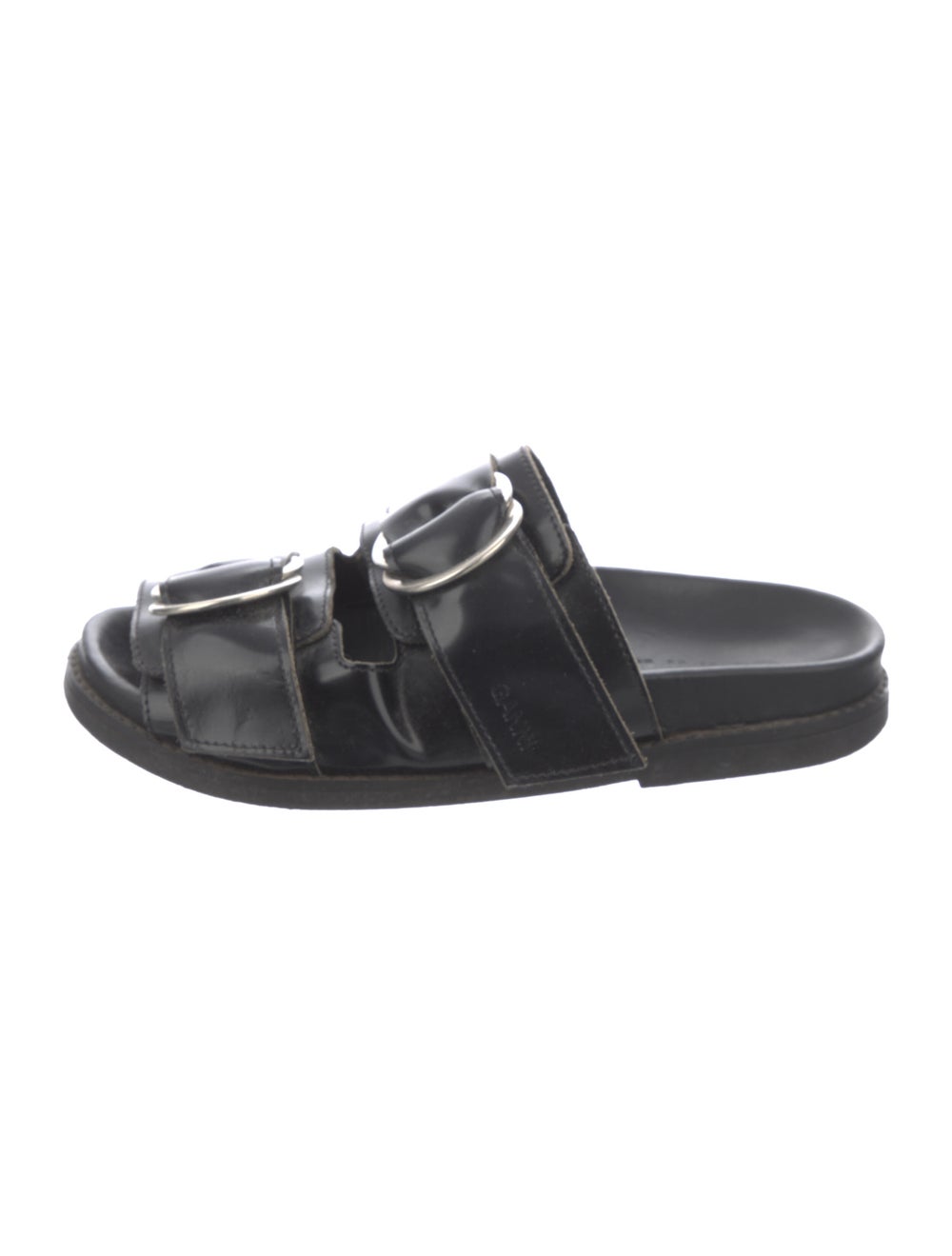 Ganni Leather Slides - image 1