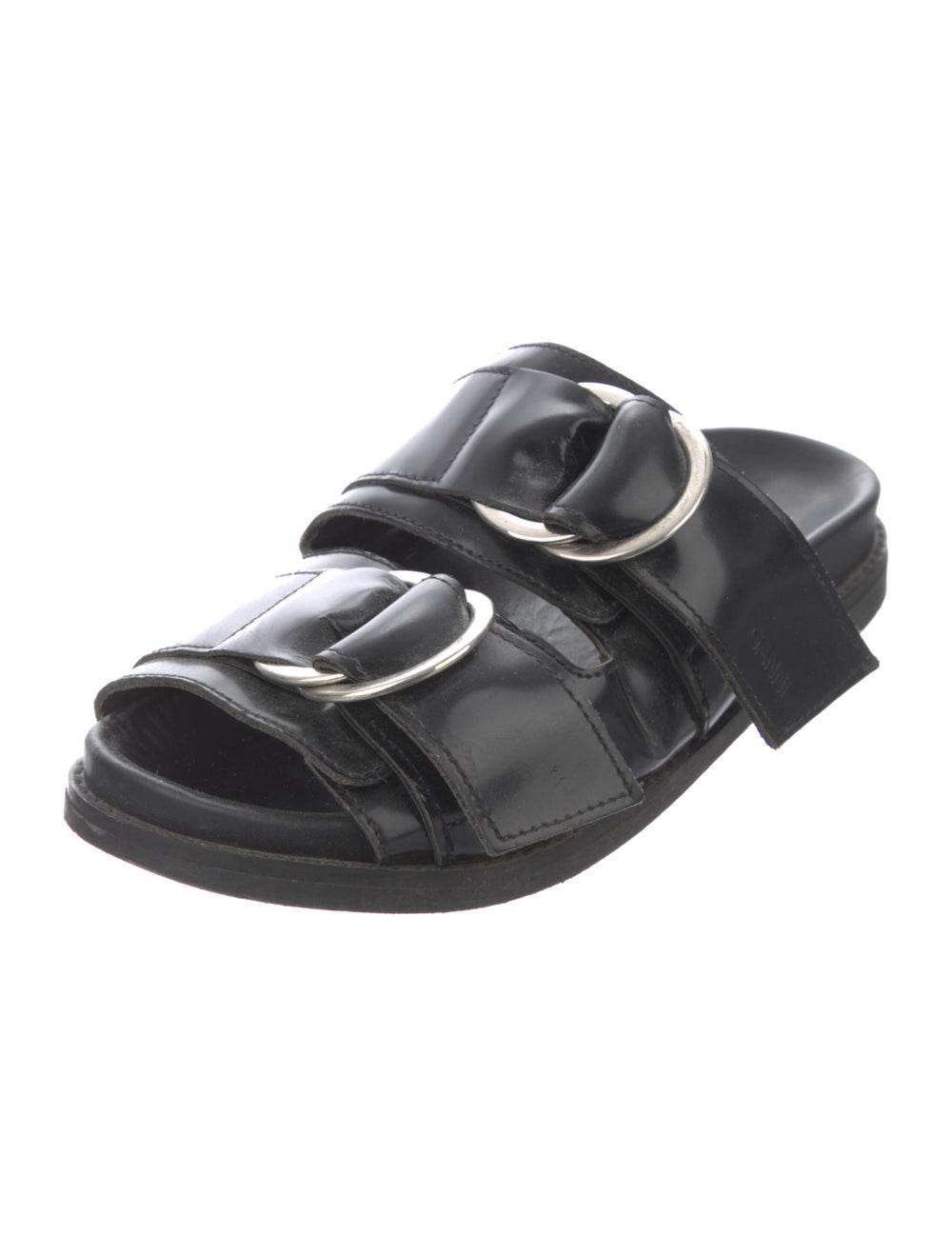 Ganni Leather Slides - image 2