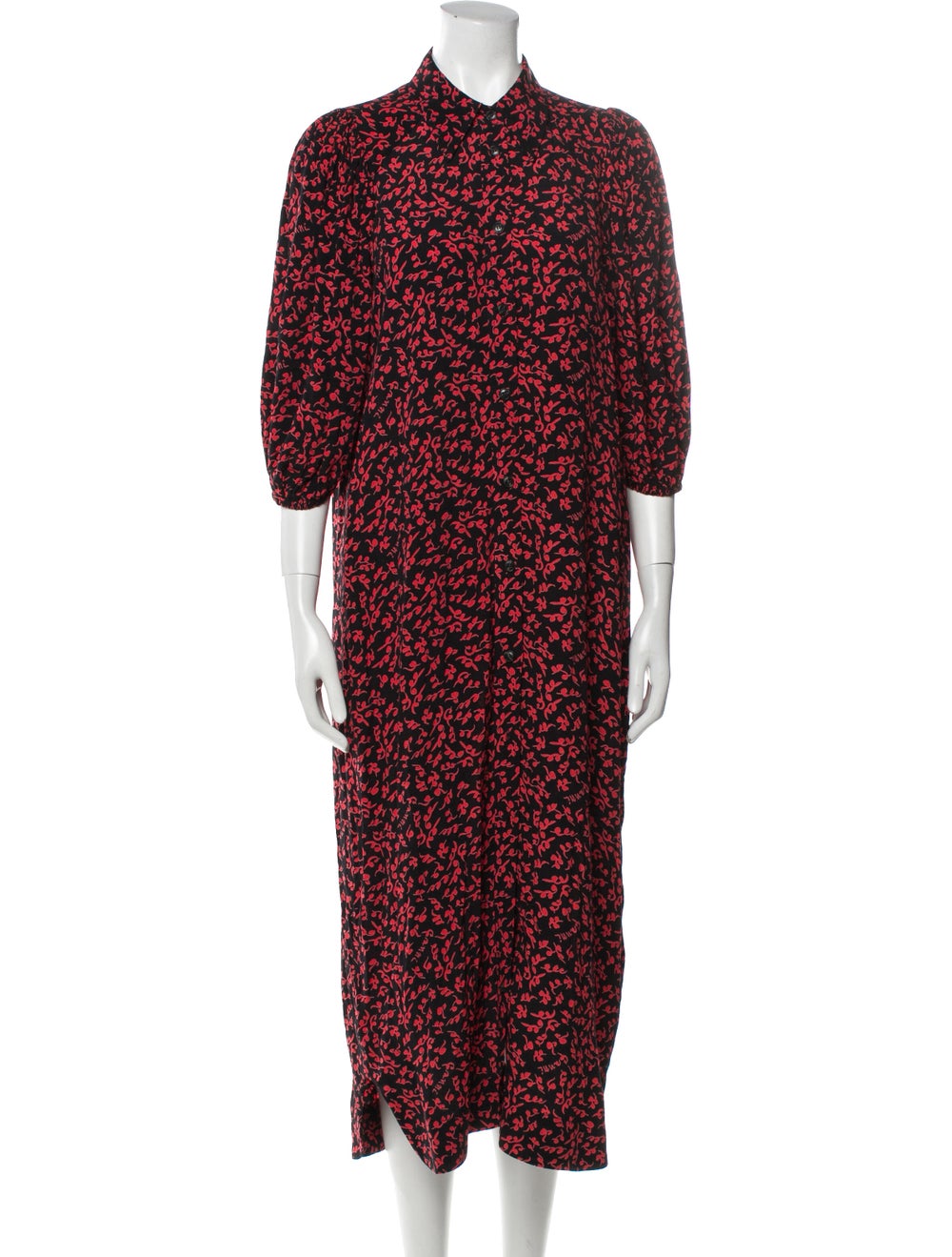 Ganni Printed Long Dress - image 1