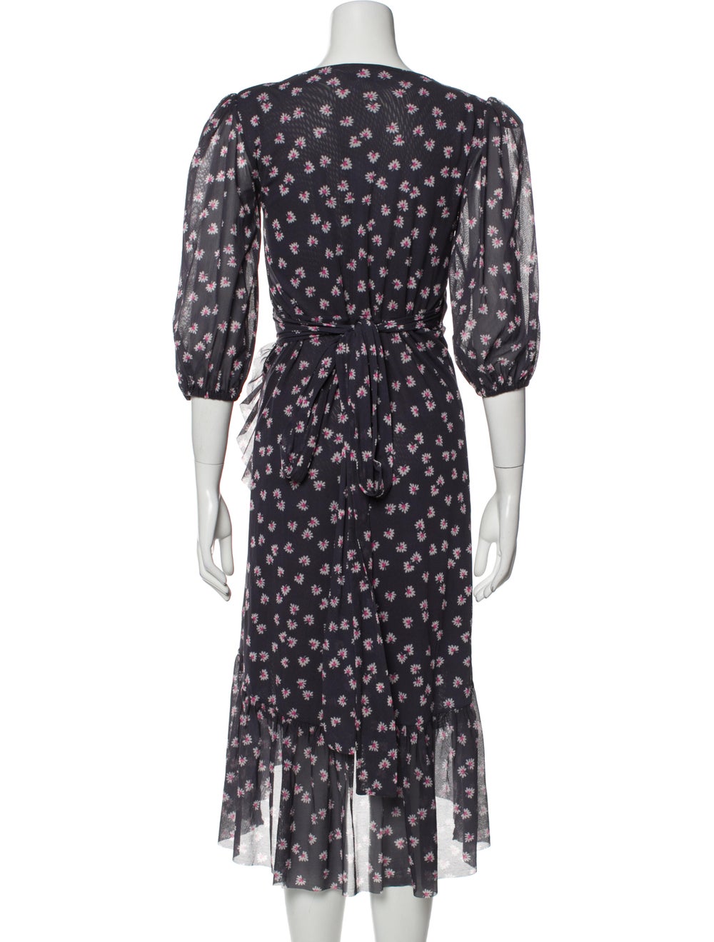 Ganni Floral Print Midi Length Dress - image 3