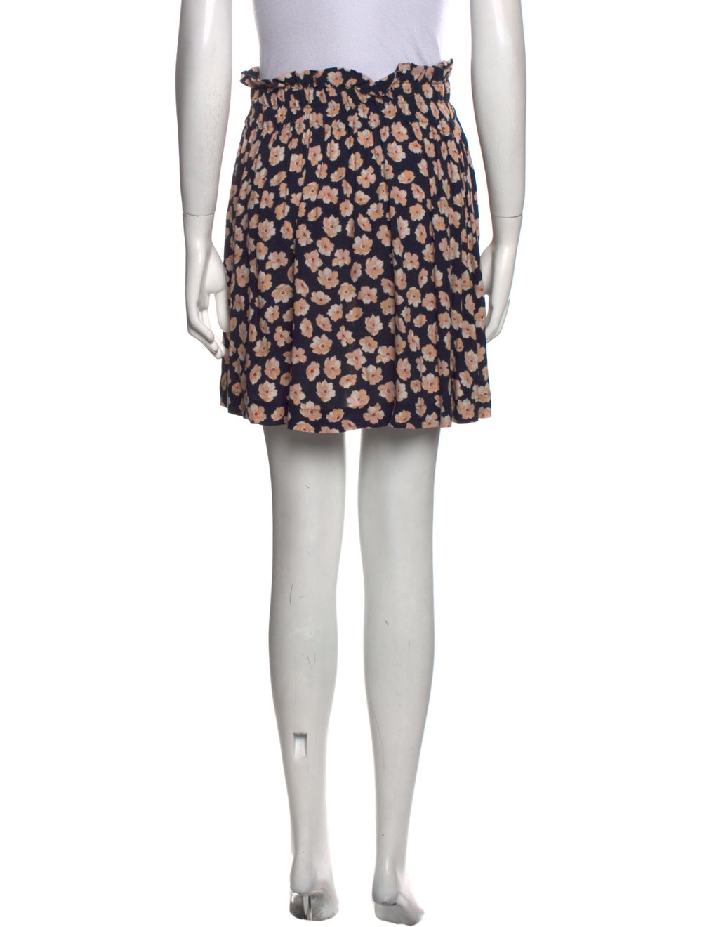 Ganni Floral Print Mini Skirt - image 3