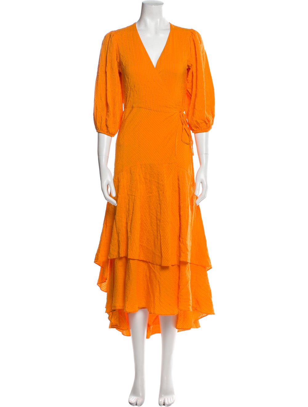 Ganni Silk Long Dress - image 1