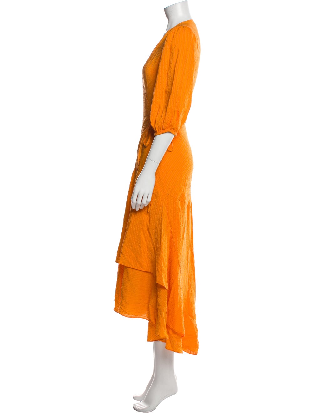 Ganni Silk Long Dress - image 2
