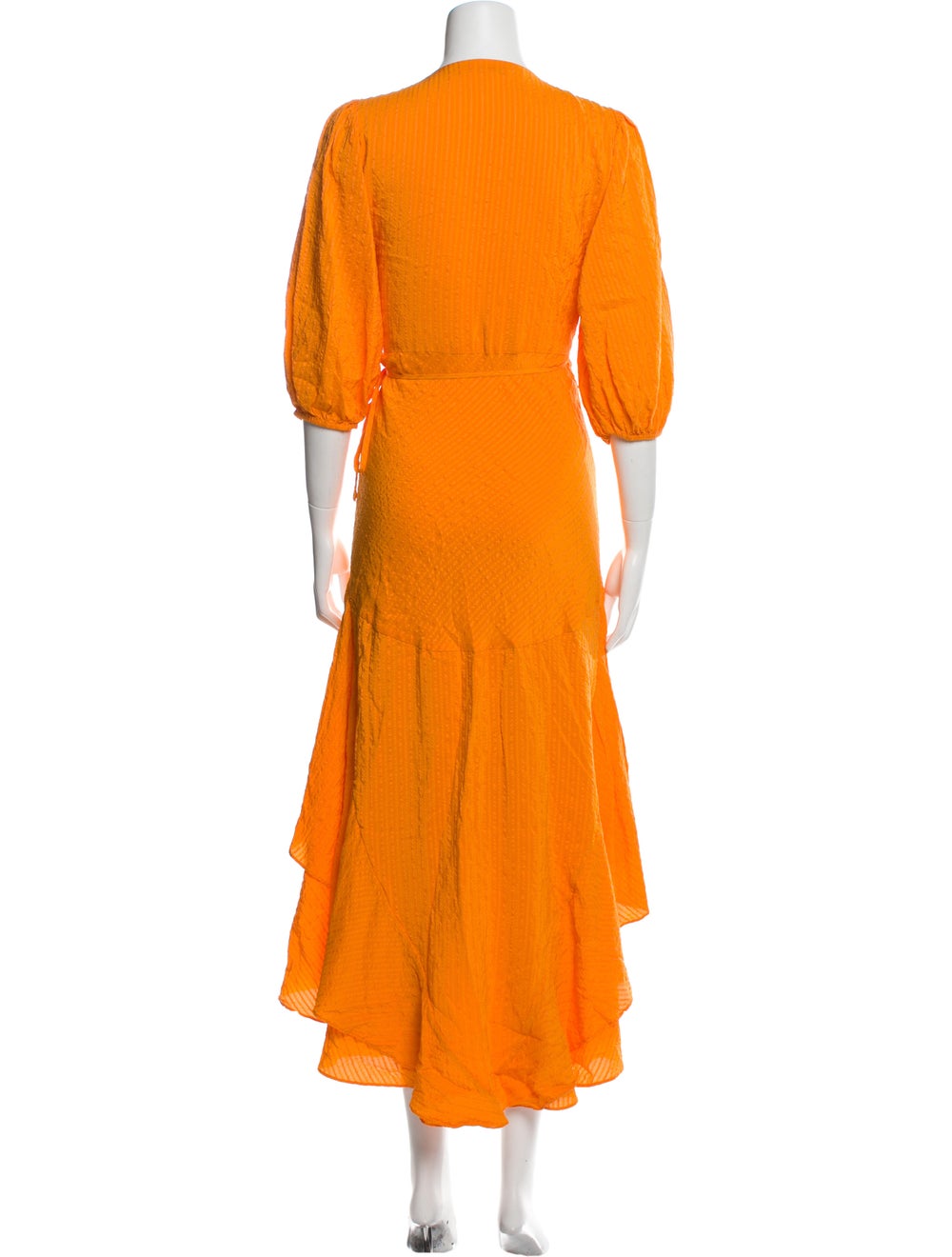 Ganni Silk Long Dress - image 3