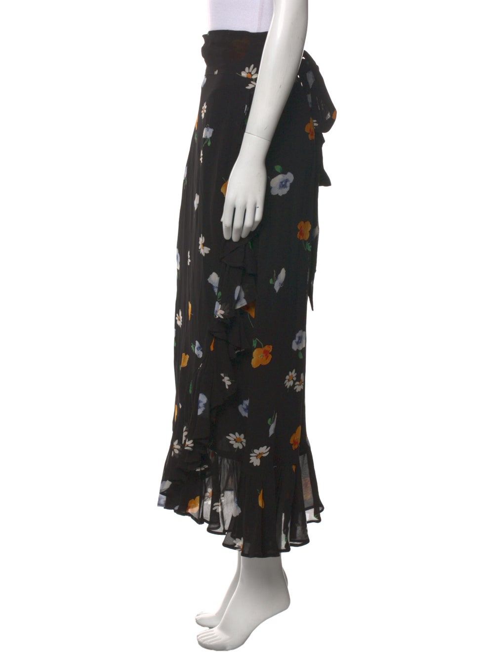 Ganni Floral Print Midi Length Skirt - image 2