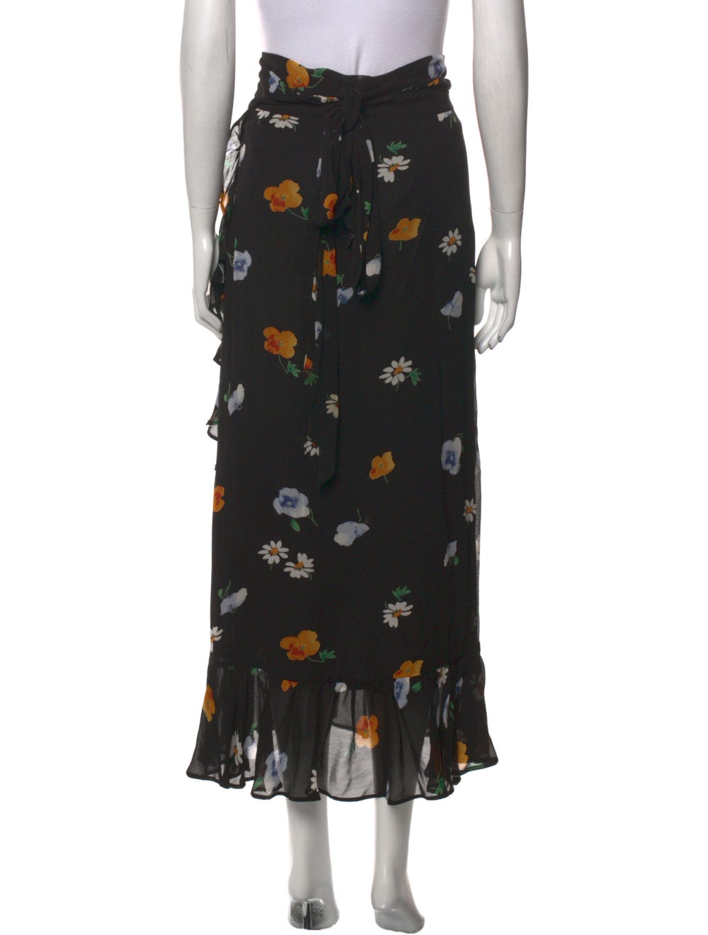 Ganni Floral Print Midi Length Skirt - image 3